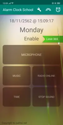 Alarm Clock School android App screenshot 0