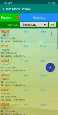 Alarm Clock School android App screenshot 3